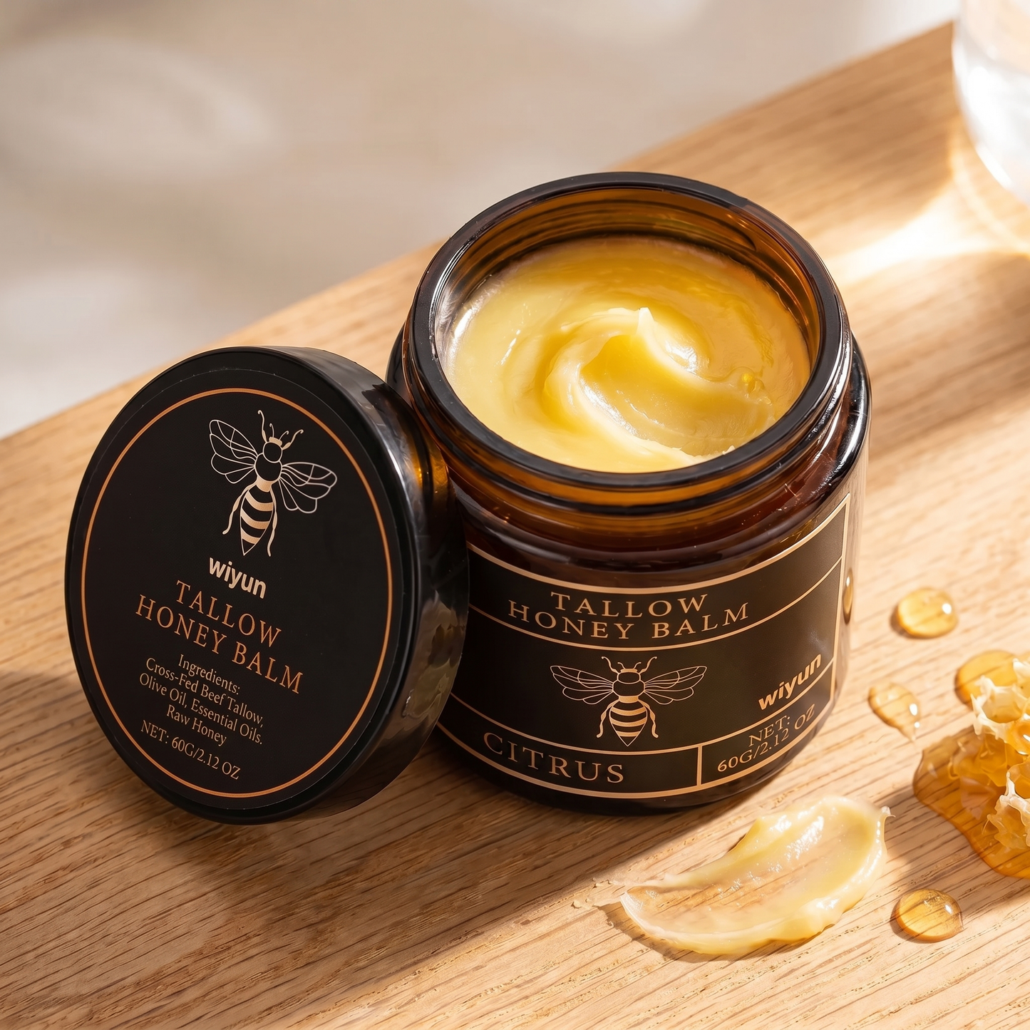 Starlight Tallow Honey Balm