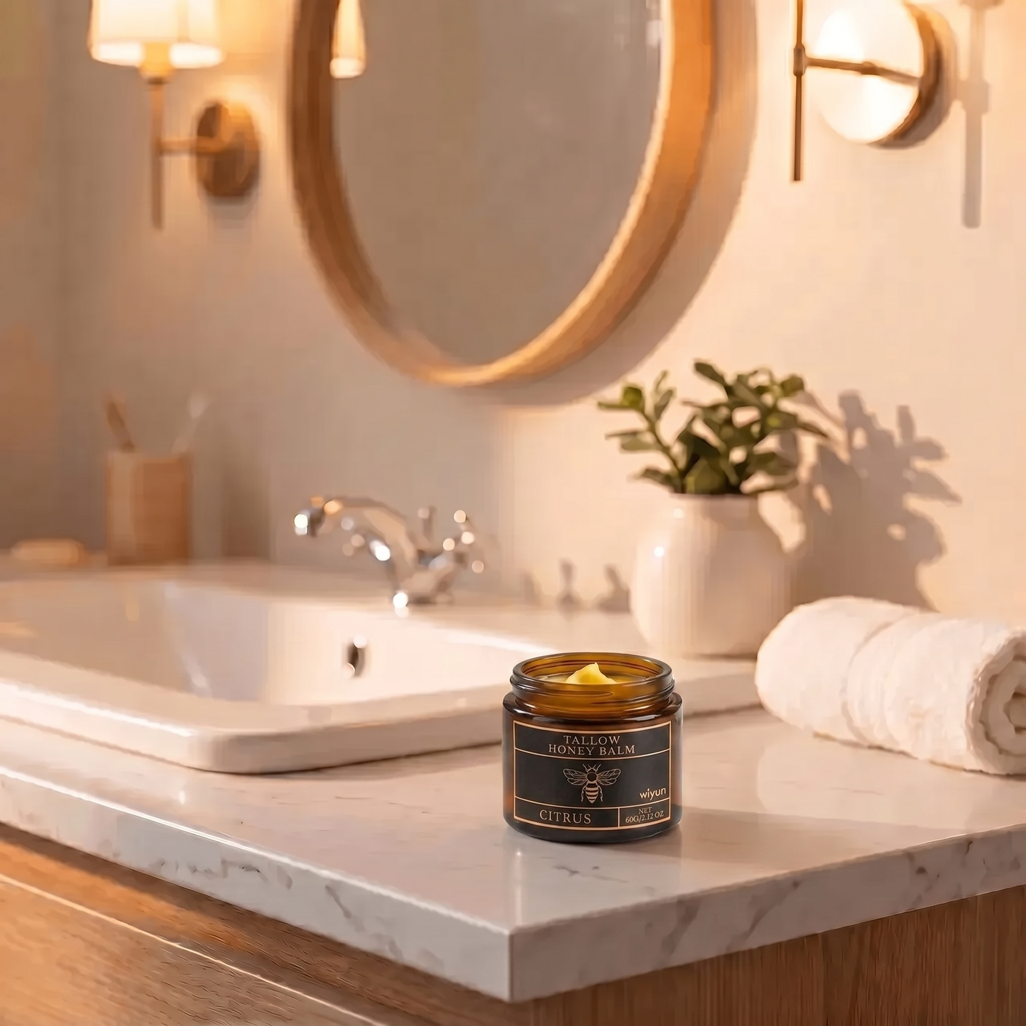 Starlight Tallow Honey Balm